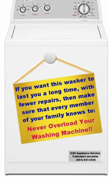 Washing Machine Tips in The Antelope Valley, CA