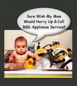 Dishwasher Tips For Cleaner Dishes from B&D Appliance Repair Service